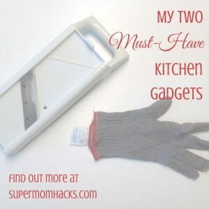 Want to save tons of time and revolutionize your food prep? That's what these kitchen gadgets - my mandoline and my chain-metal glove - have done for me.