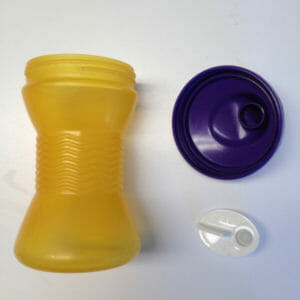 leakproof sippy cup disassembled