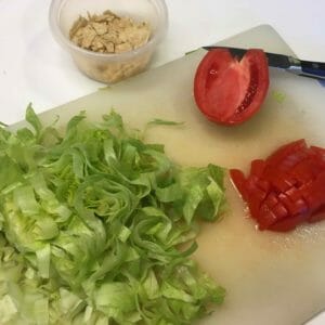 prepping-ingredients-for-take-along-taco-salad