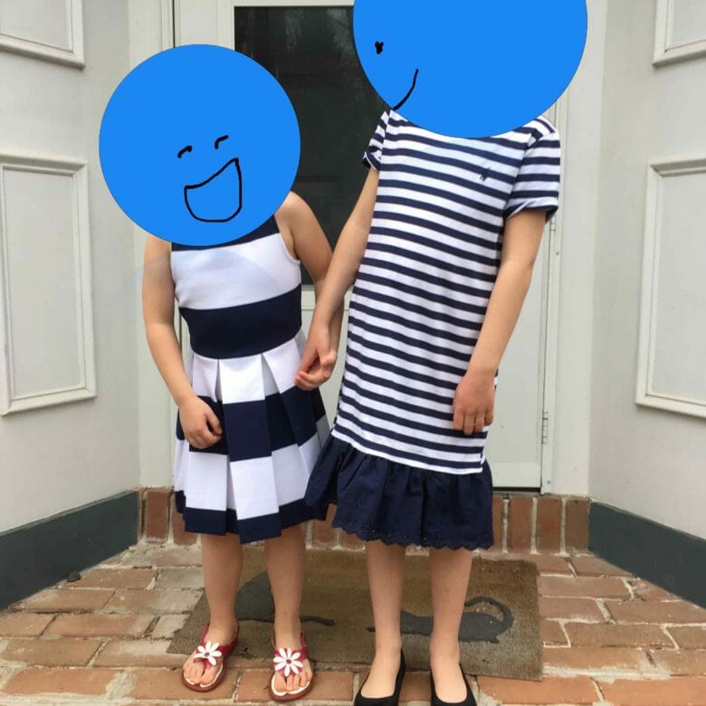 my kids minus their faces