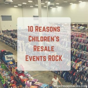If you've never shopped (or sold) at children's resale events, let me share a secret with you: they're amazing! Here are 10 of my favorite reasons why.