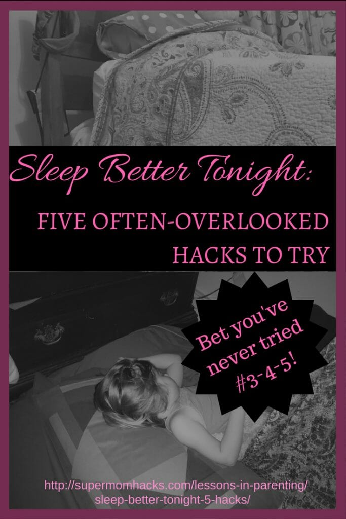 Want to sleep better tonight? I'm willing to bet you haven't even HEARD of #3-5, let alone tried them. They've helped me immensely; give them a go and you may sleep better, too!