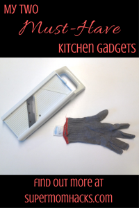 Want to save tons of time and revolutionize your food prep? That's what these kitchen gadgets - my mandoline and my chain-metal glove - have done for me.