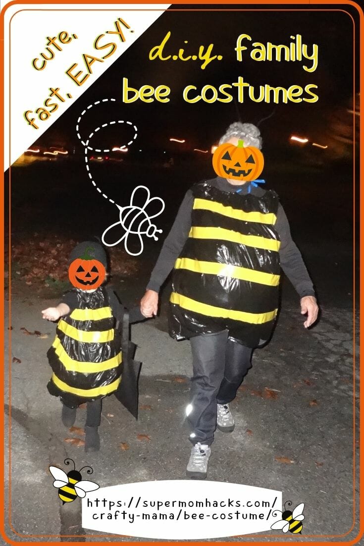 Easy DIY Halloween Costumes: Bumbling Bee Costume