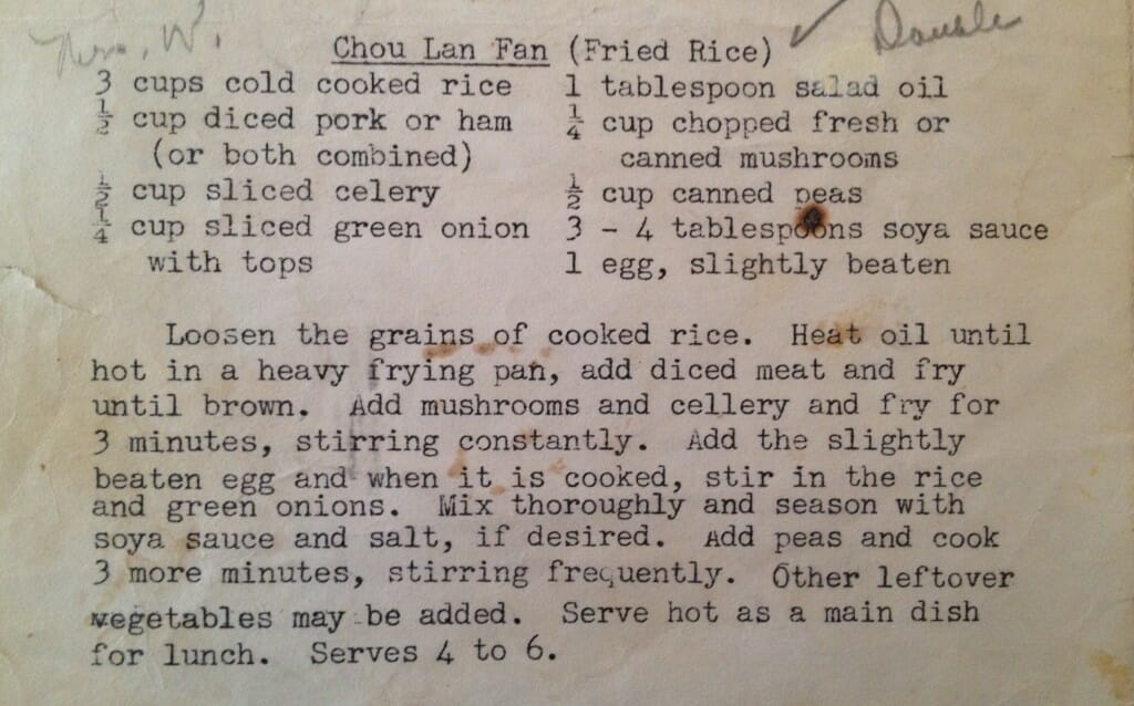 Need a quick one-pot meal your family will love? Fried rice is a family favorite in our house, thanks to this super-easy recipe I inherited from my grandmother.