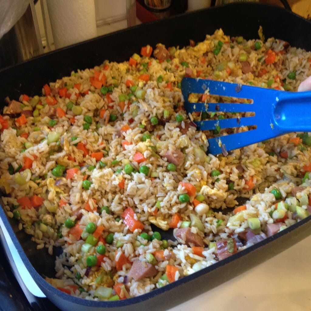 Need a quick one-pot meal your family will love? Fried rice is a family favorite in our house, thanks to this super-easy recipe I inherited from my grandmother.