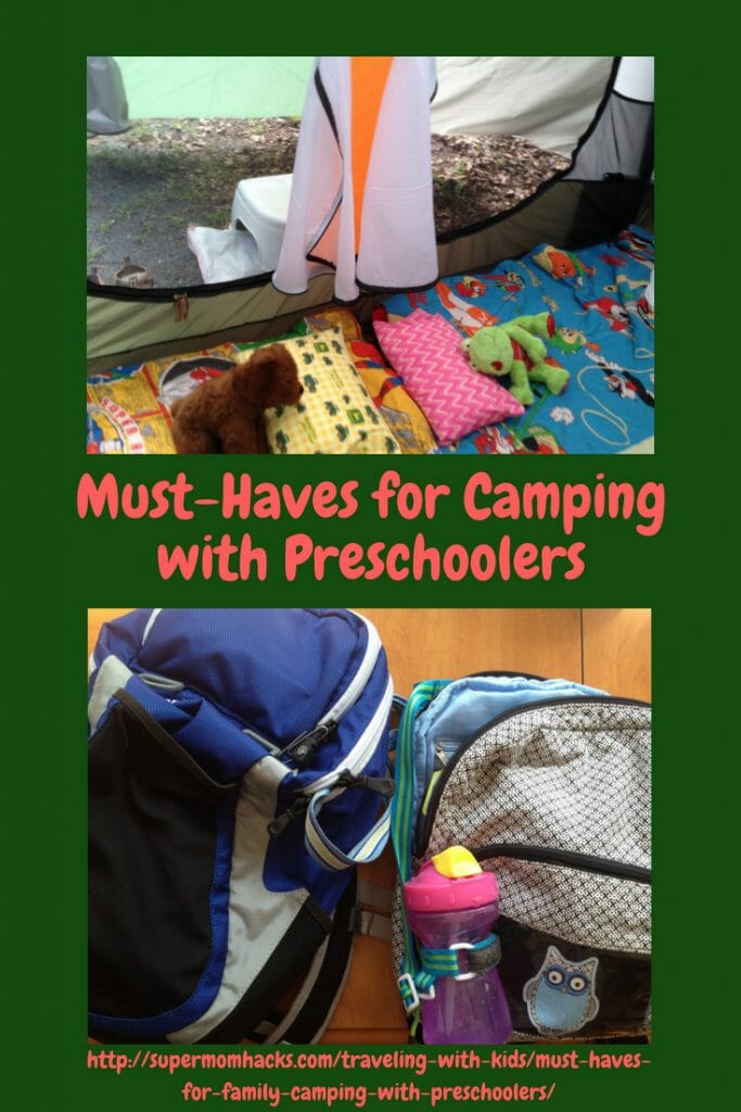 Planning your first camping trip with preschoolers in tow? These must-haves for family camping were what helped us survive our first family camping trip.