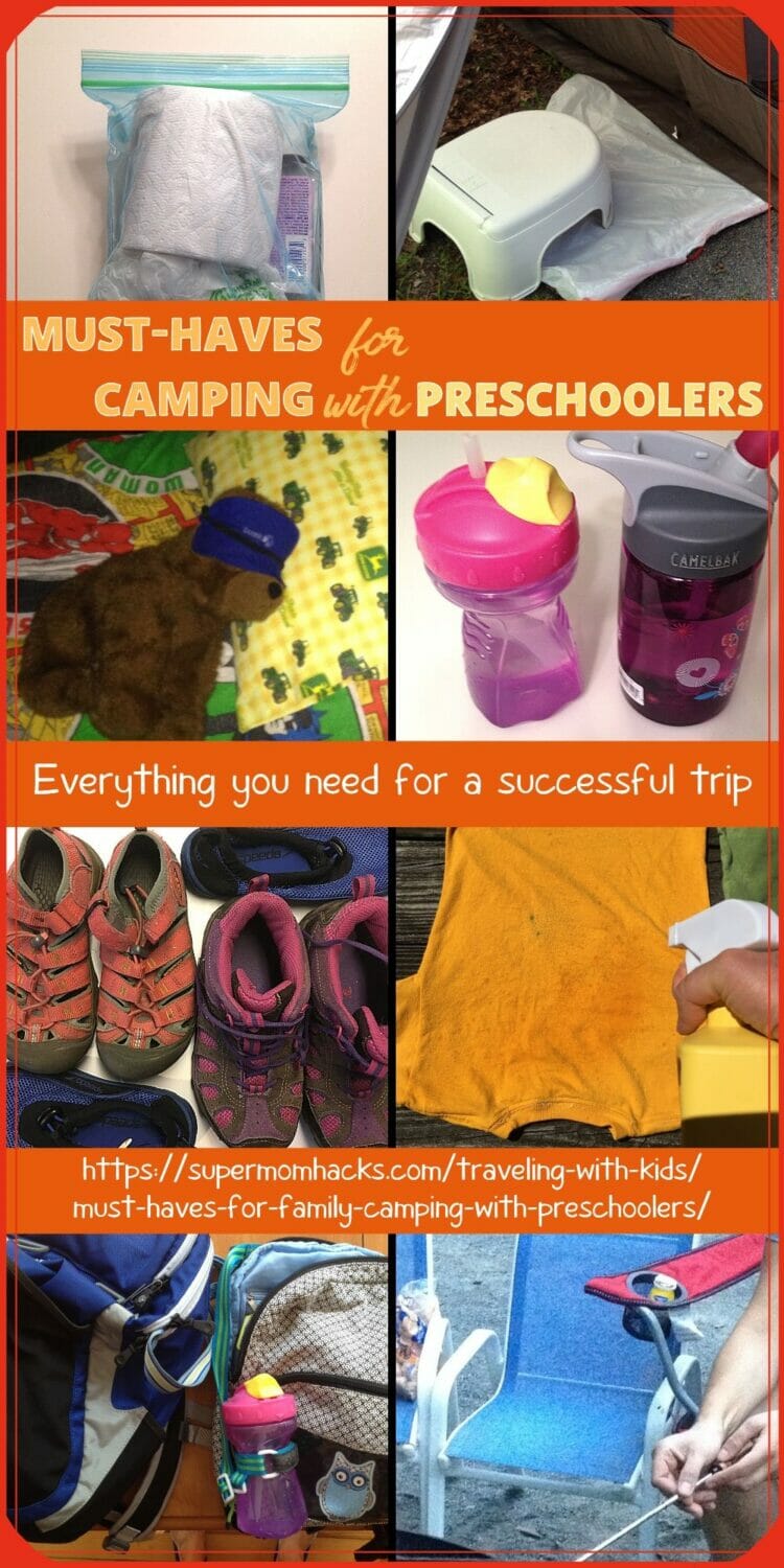 Planning your first camping trip with preschoolers in tow? These must-haves for family camping were what helped us survive our first family camping trip.