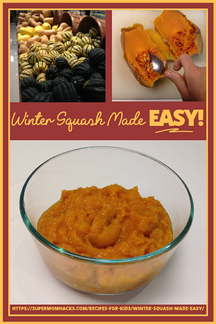 Need a quick, healthy side dish? Want something that Baby can easily eat with the rest of the family? Then learn this hack for microwaving winter squash!