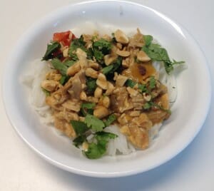 thai peanut chicken