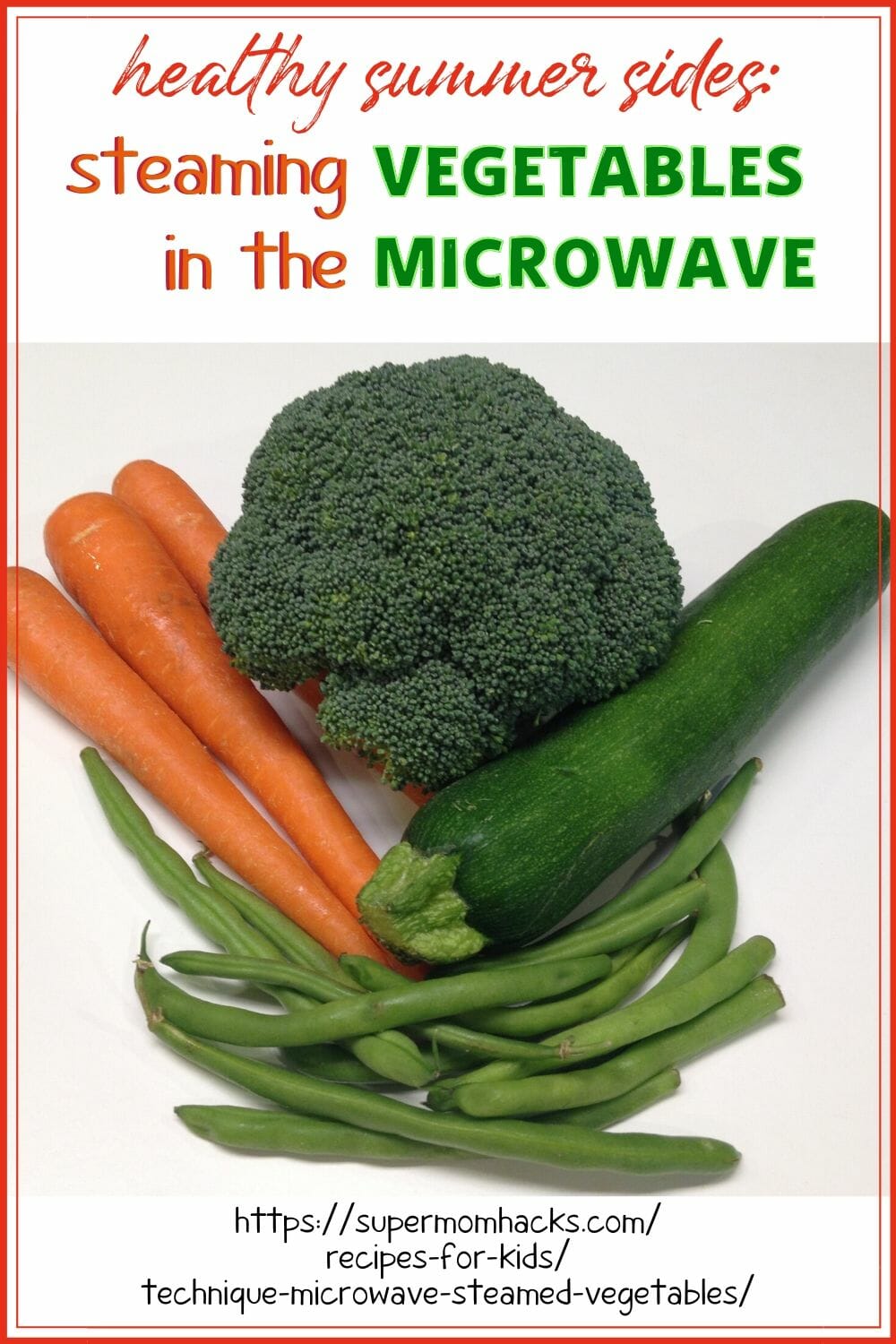 How to Steam Vegetables in the Microwave