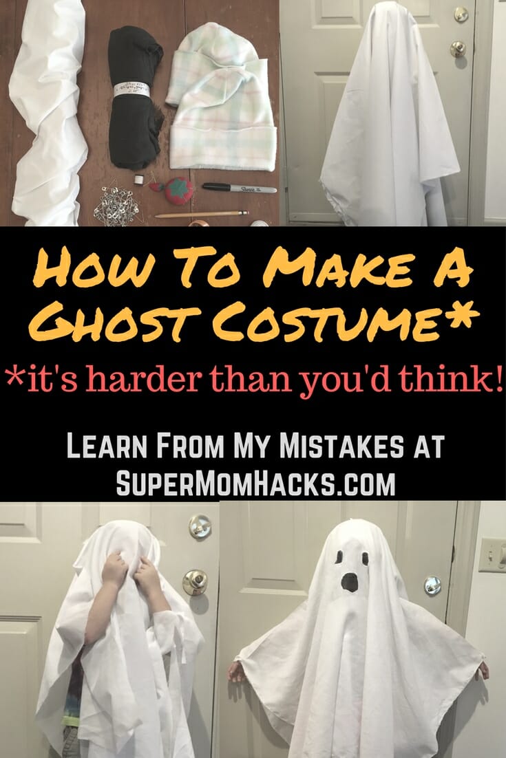 Sheet ghost clearance costume