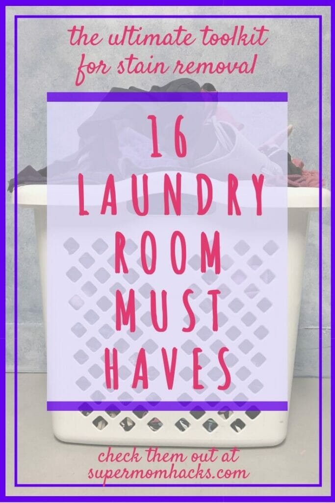 Laundry Hacks I Love: 16 Laundry-Room Must-Haves - Super Mom Hacks