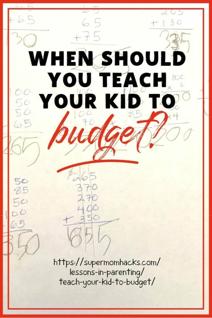 When is it time to teach your kid to budget? Before the stakes get too high. We learned this the hard way, and made it into a teachable moment. Here's how.