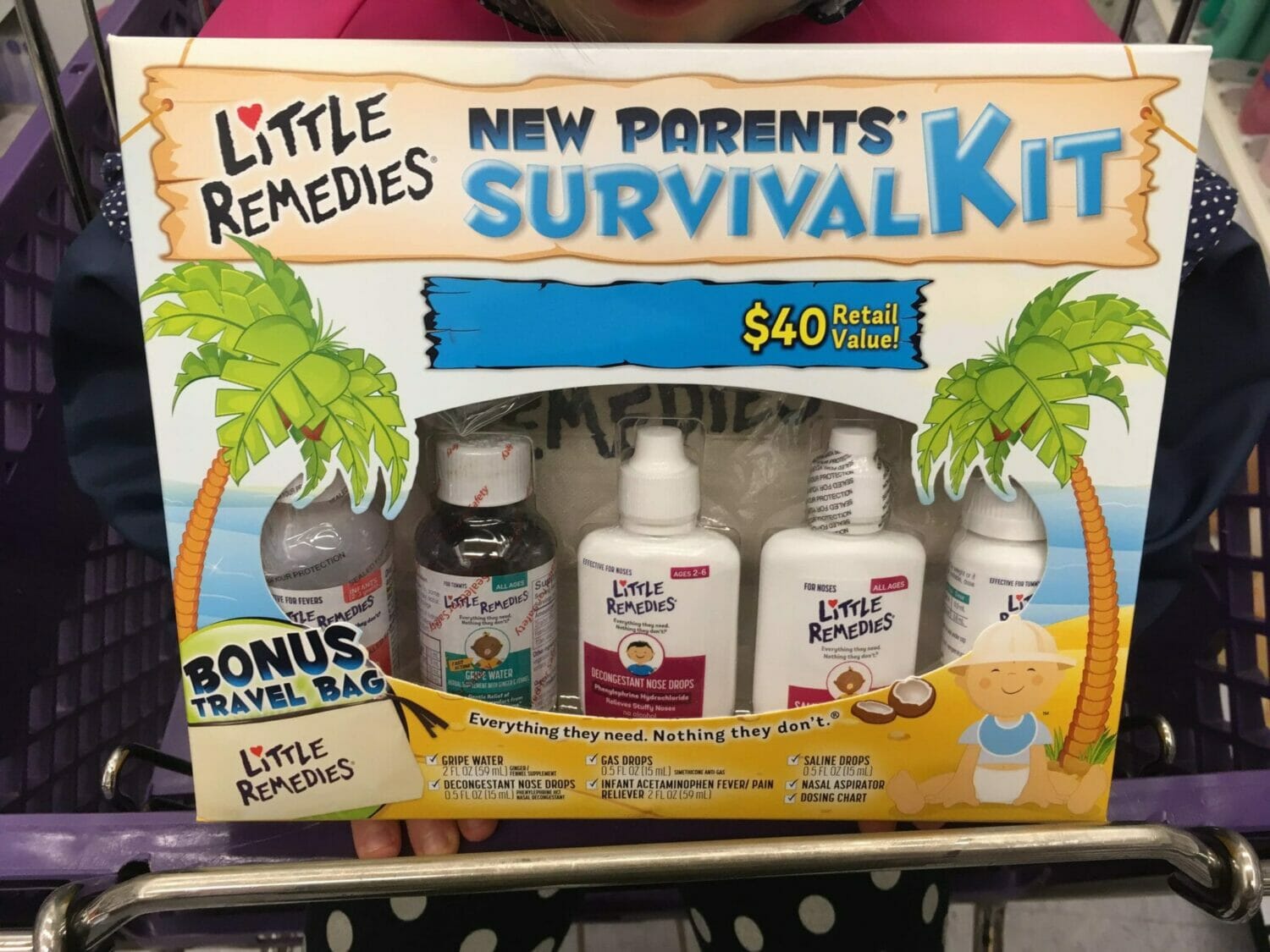 Little remedies new parents survival kit