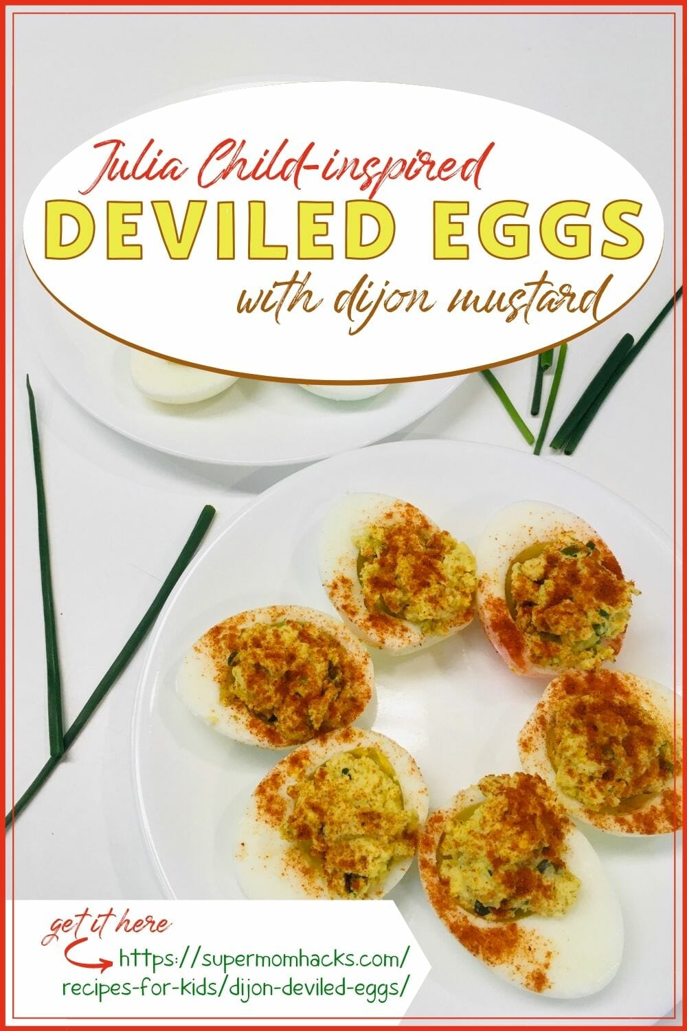 Julia Child-Inspired Dijon Deviled Eggs (Easter Appetizer)