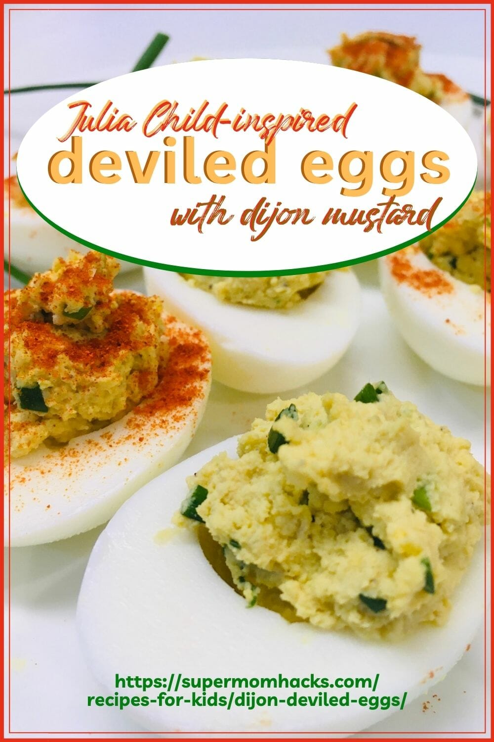 Julia Child-Inspired Dijon Deviled Eggs (Easter Appetizer)