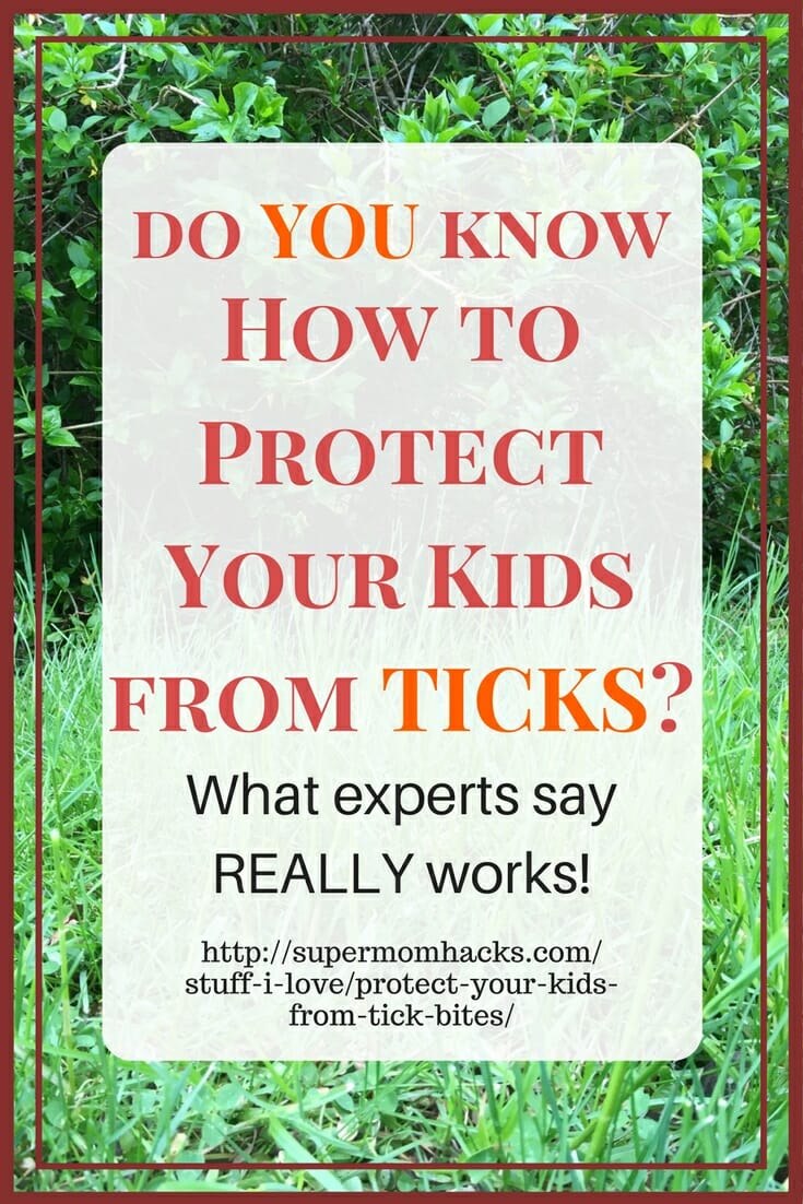 Summer is just around the corner. Are you ready to protect your kids from tick bites? Here's what I've learned about the best way to prevent tick bites.
