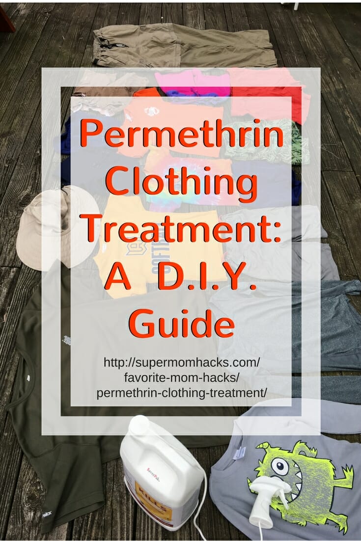 Want to give your family the best protection against ticks and mosquitoes this summer? DIY permethrin clothing treatment is easier than you'd think.