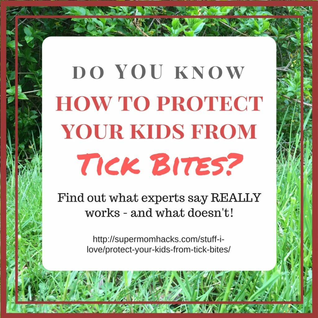 Summer is just around the corner. Are you ready to protect your kids from tick bites? Here's what I've learned about the best way to prevent tick bites.