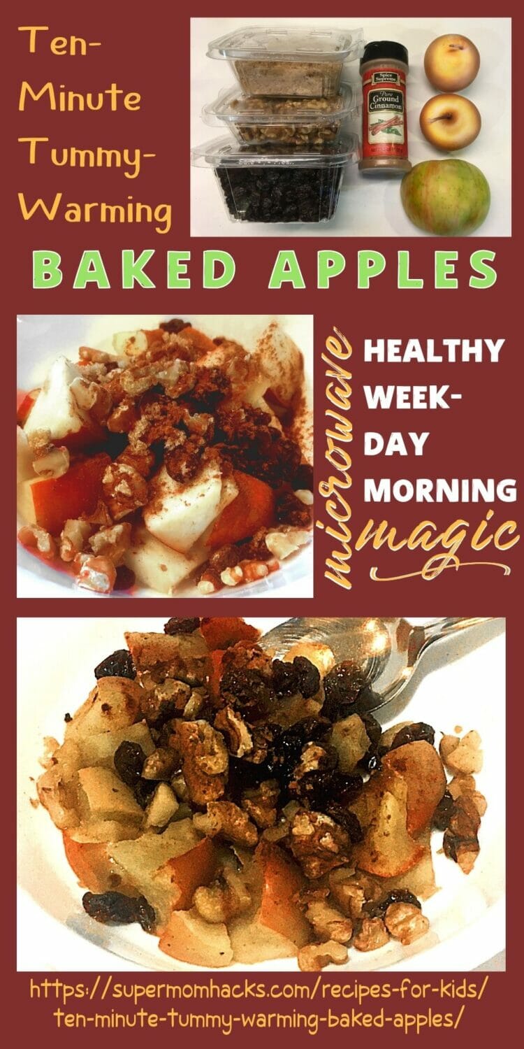 Healthy Microwave Baked Apples Recipe (Ready in 10 Minutes!)