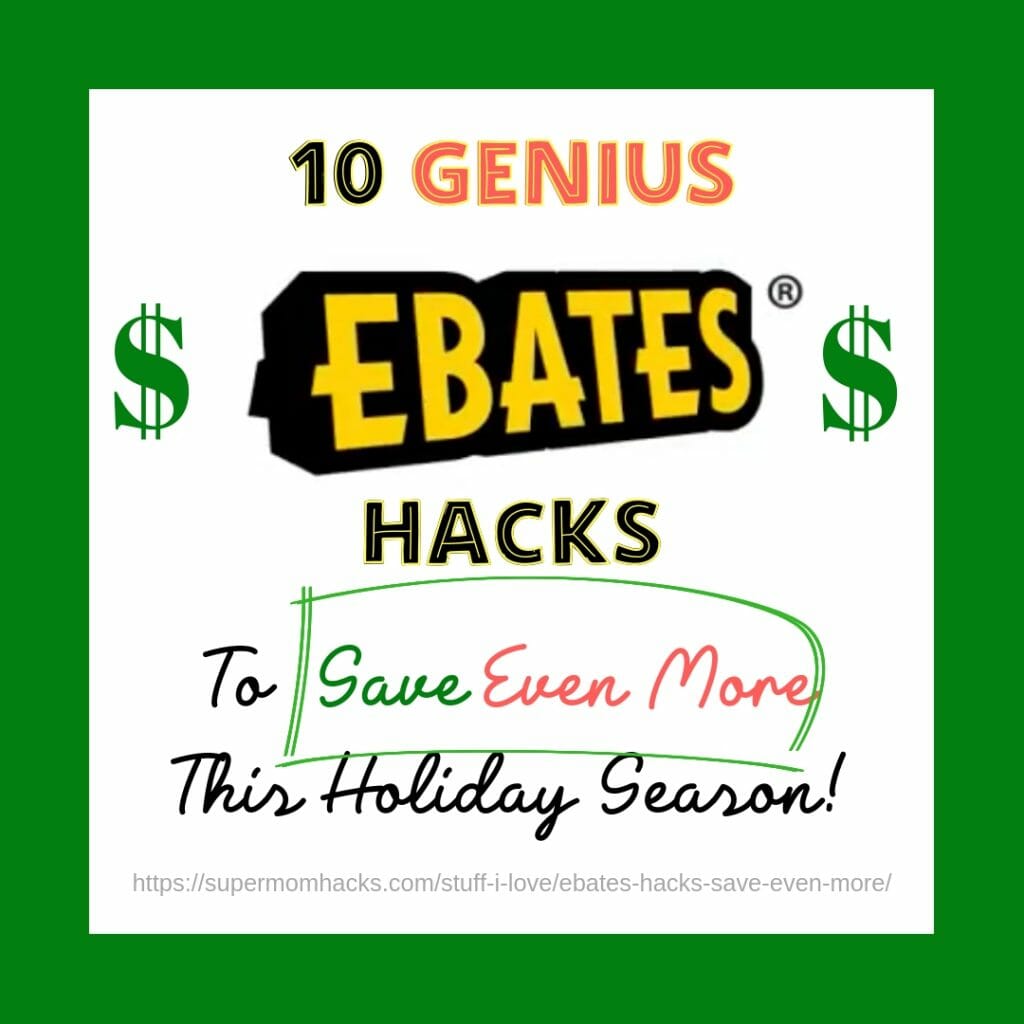 Already use Ebates to get cash back on everyday purchases? You could be missing out if you don't use these 10 genius hacks to help you save EVEN MORE! holiday shopping tips | tips to save money on holiday shopping | save money this holiday season | save money on holiday shopping | save money on Christmas gifts