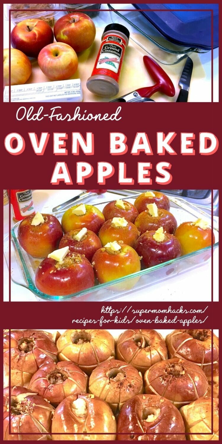 Old-Fashioned Oven Baked Apples Recipe (Easy & Healthy)