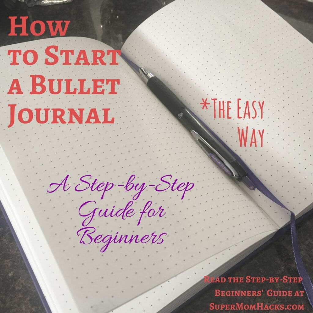 How To Start A Bullet Journal: Step By Step Guide