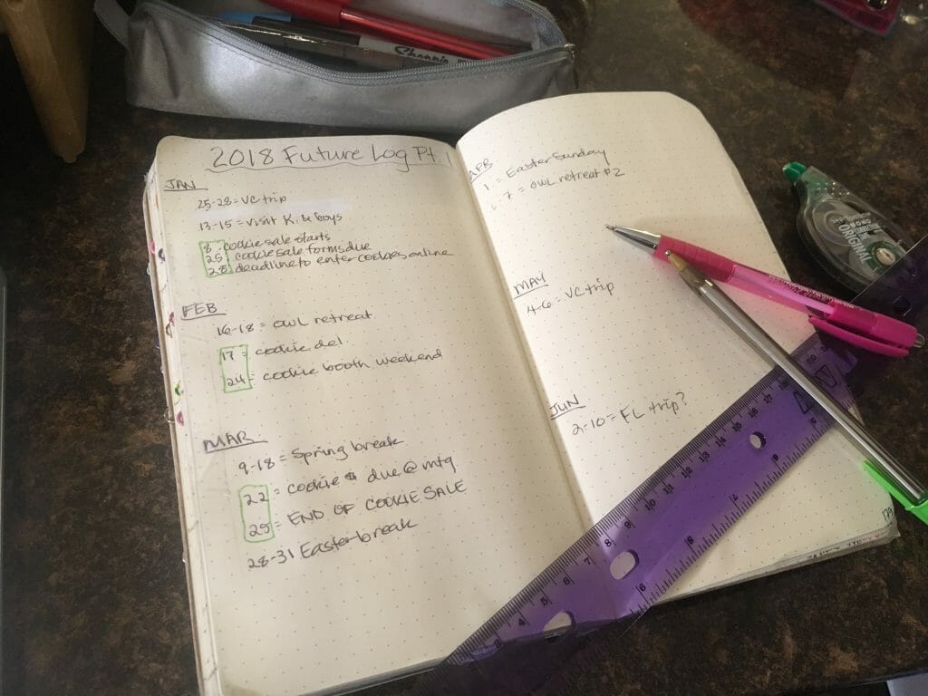 How to Break in a Notebook - Bullet Journal