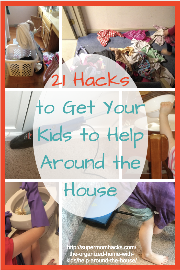 Does your child help around the house? No matter what their age, there are things you can do to raise willing and capable helpers, as these 21 hacks demonstrate.