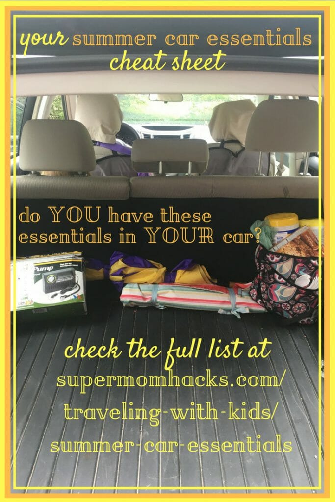 Got your car summer-ready for family adventures? With these summer car essentials, you're set for whatever you and your littles might encounter.