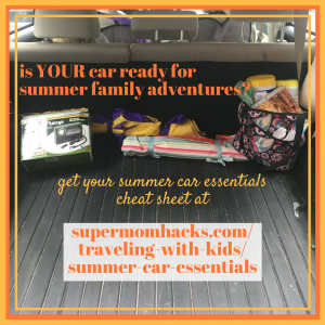 Got your car summer-ready for family adventures? With these summer car essentials, you're set for whatever you and your littles might encounter.