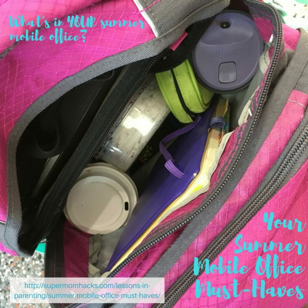 What's a work-at-home mama to do when the kids are out of school? My list of summer mobile office must-haves will help you maintain your productivity during your kids' summer adventures.