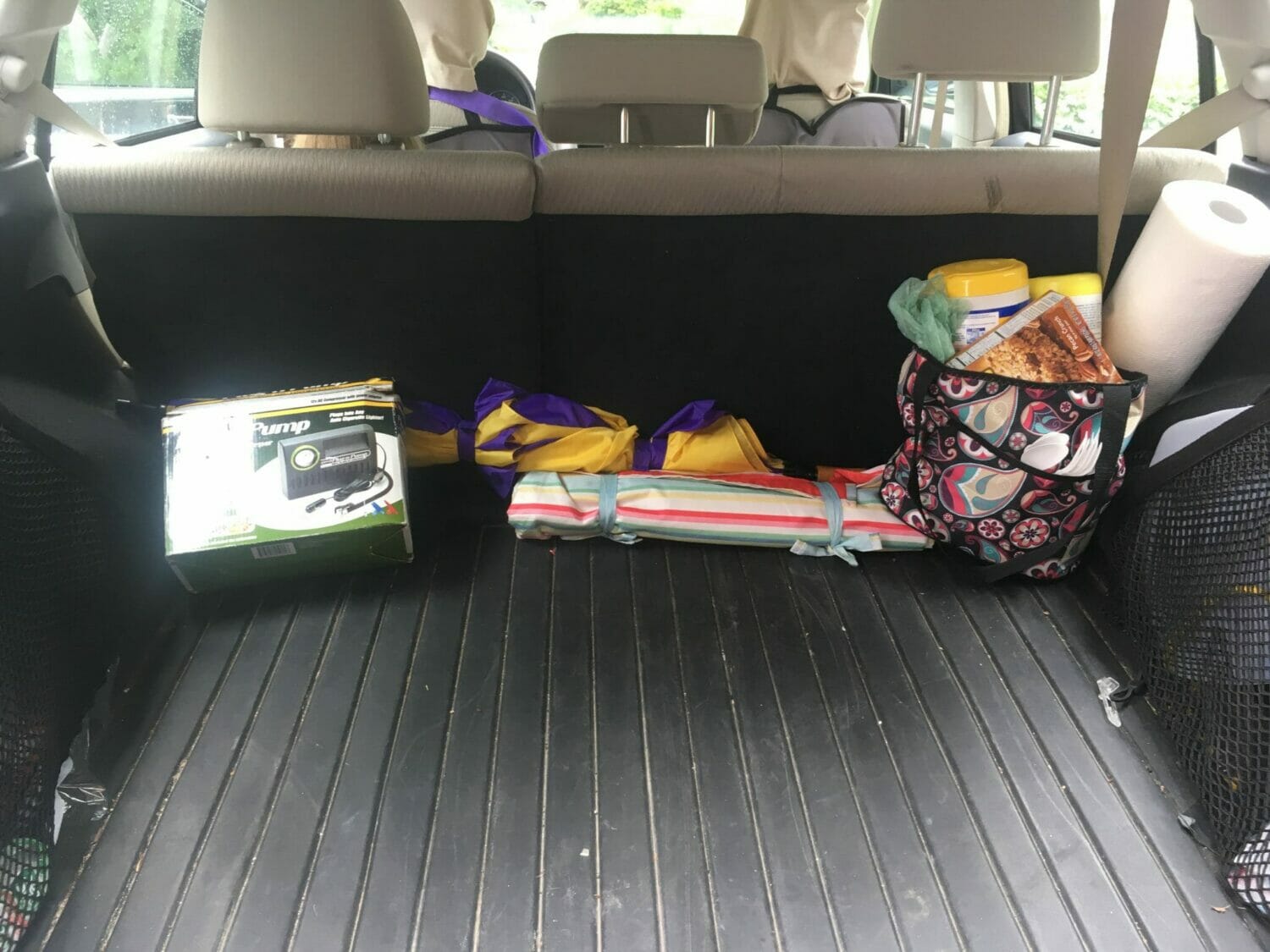 Summer Car Essentials Kit for a Family with Kids 