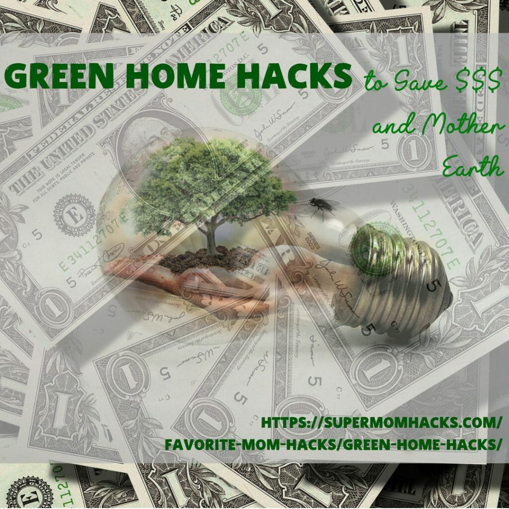 Did you know that simple changes at home can help you save money AND the environment? These green home hacks will help you do both at the same time.