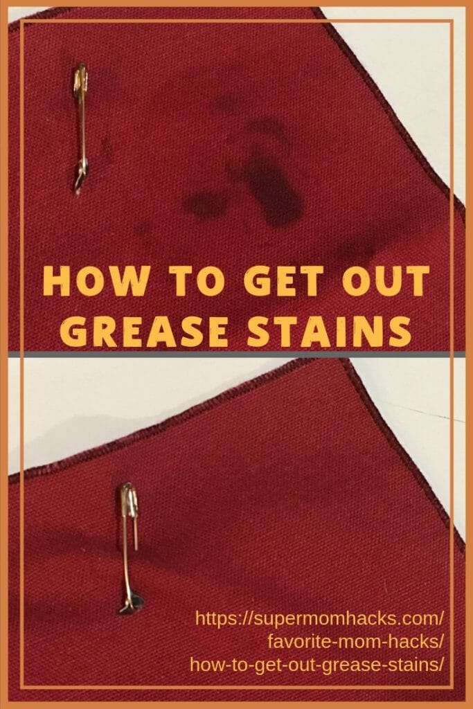 How To Get Out Grease Stains (Even Set In Oil Stains!) Super Mom Hacks