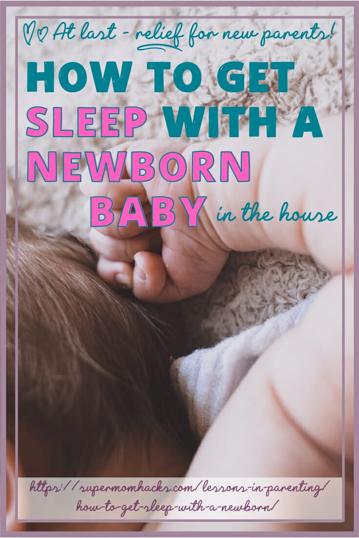 Having a baby is exhausting. How can you sleep when they want to eat every few hours? These tips will help you manage to get sleep with a newborn at home.