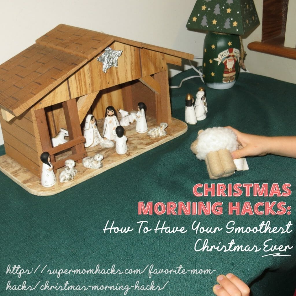 Are you set for Christmas? Or is the prep stressing you out? My Christmas morning hacks can help you have the smoothest Christmas yet, without the stress!