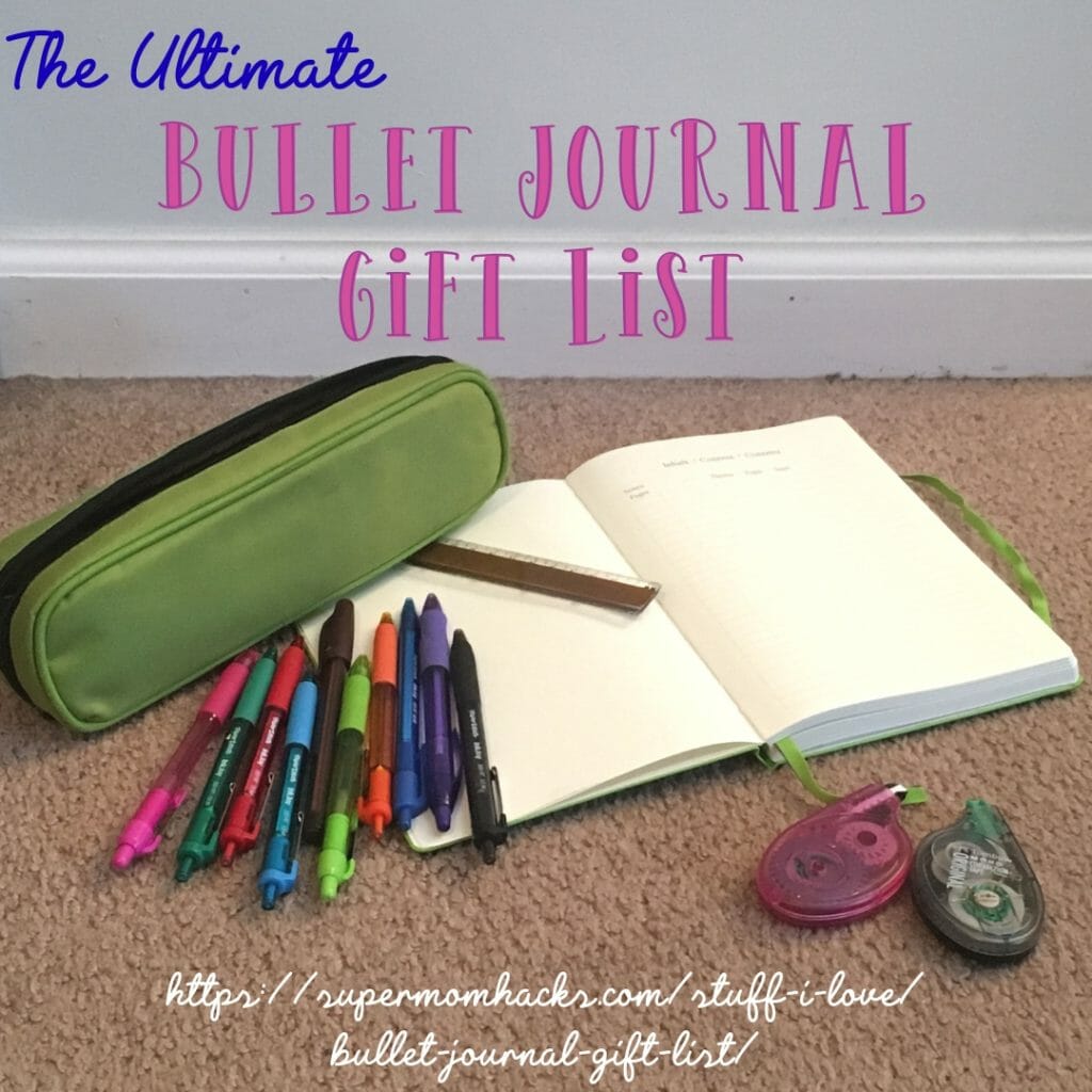 Need the perfect bullet journal gift ideas for that BuJo fan on your holiday list (or maybe for yourself?). This list has you covered!