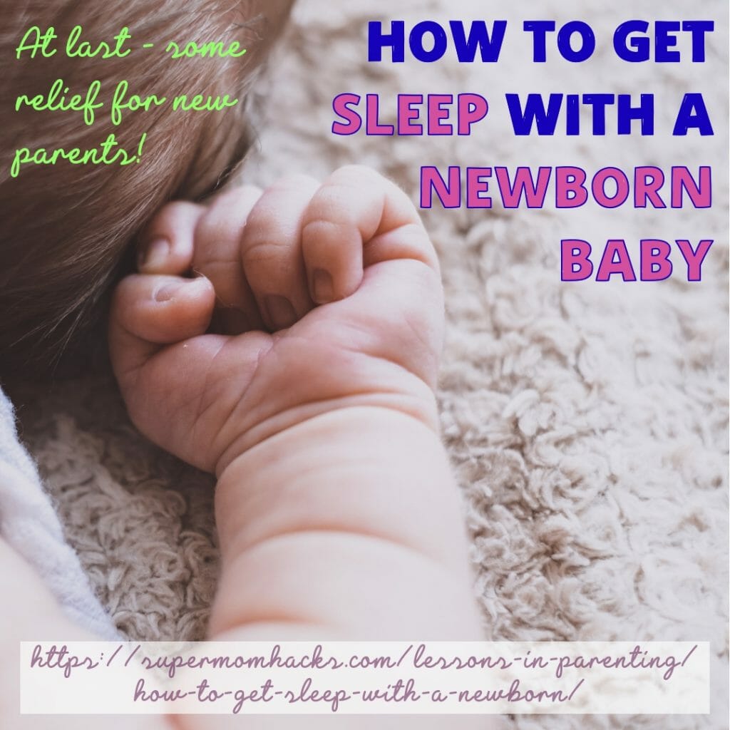 Having a baby is exhausting. How can you sleep when they want to eat every few hours? These tips will help you manage to get sleep with a newborn at home.