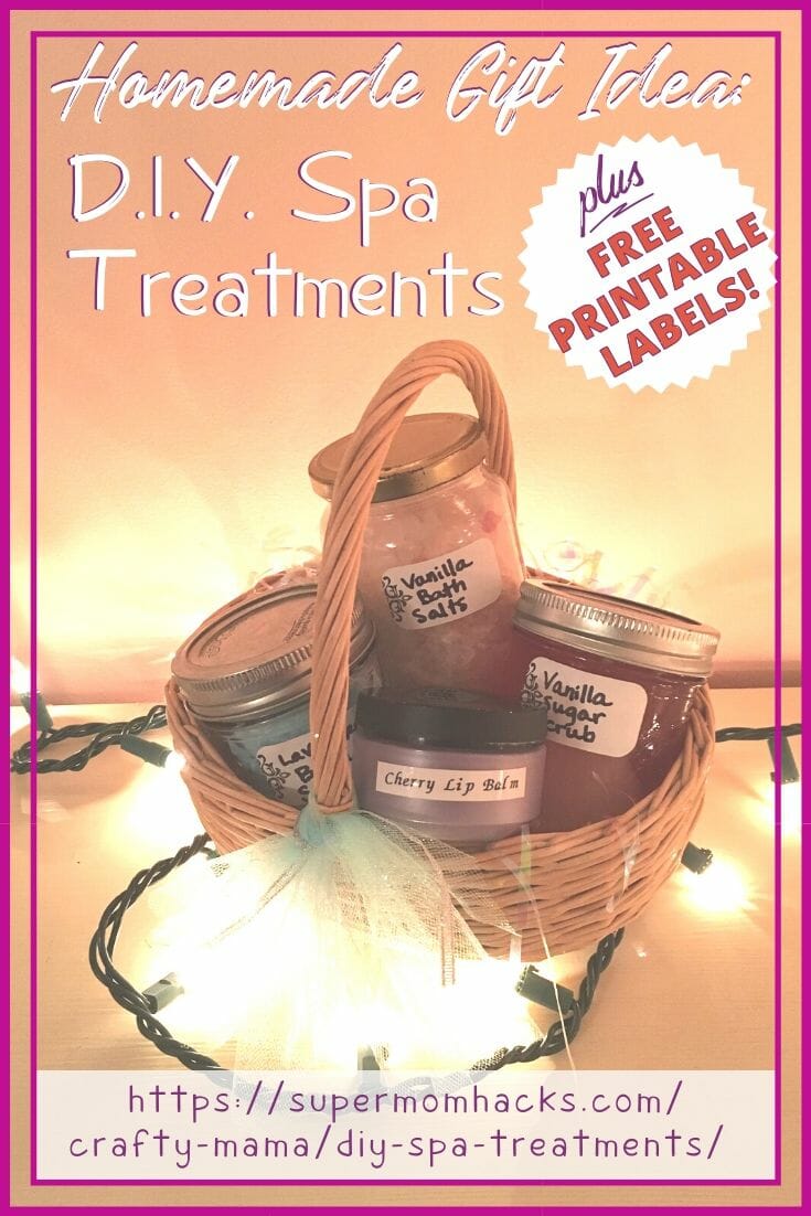 Homemade Christmas Gifts: DIY Spa Treatments