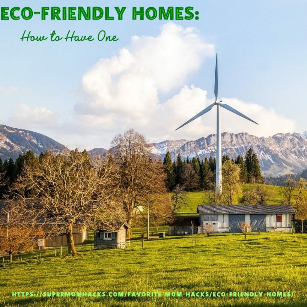 Ever been intrigued by eco-friendly homes? Wondering how to begin shrinking your family's footprint? This post gives you tips to help you get started.