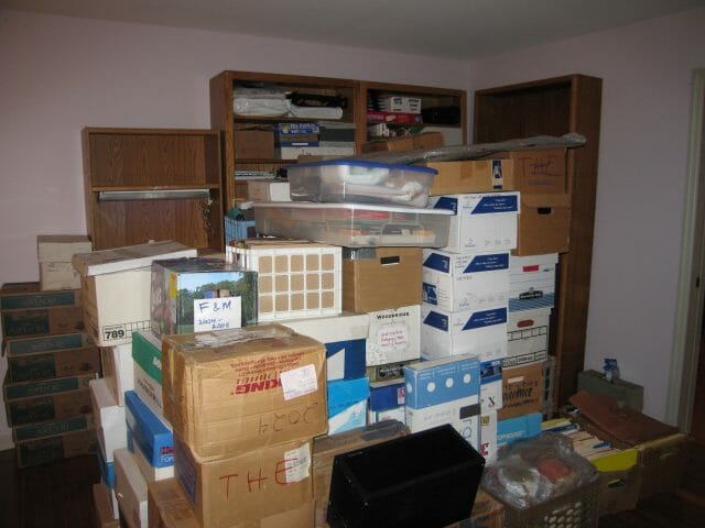 Avoid using cardboard boxes for basement storage. — Healthy House