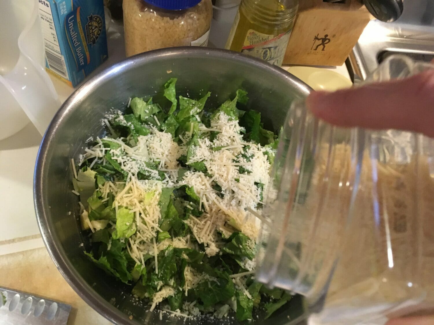 Looking to save money on those store-bought salad kits? Have kids addicted to croutons? This Easy Caesar Salad with Homemade Croutons recipe fits the bill.