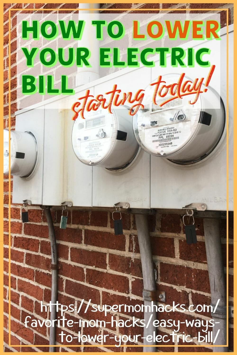 Whether you've got saving the planet on your mind, or just a recent case of sticker shock, this post has plenty of easy ways to lower your electric bill. Easy Ways to Lower Your Electric Bill (Starting Today!) - - SuperMomHacks | lower your electric bill | save on electricity | save on home electric | how to save on electric bills | how to lower home electric bills | save money on | cut electric bills | how to reduce home electricity use | how to lower home energy costs | cut home electric costs