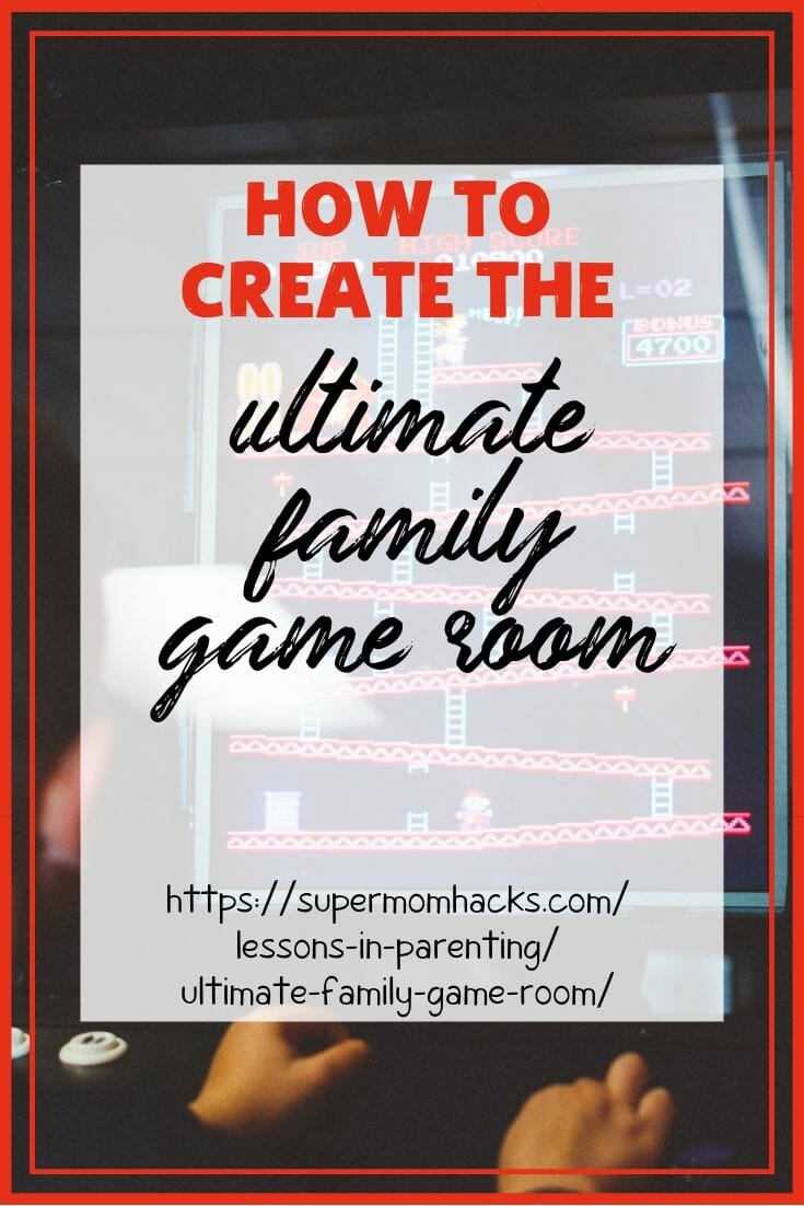 Want to know where your tweens/teens are on weekends? Set up the ultimate family game room in that unused room, and you know they'll all be at your place.