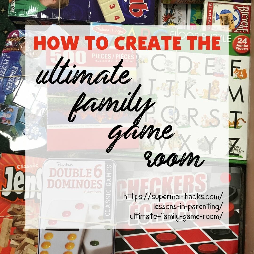 Want to know where your tweens/teens are on weekends? Set up the ultimate family game room in that unused room, and you know they'll all be at your place.