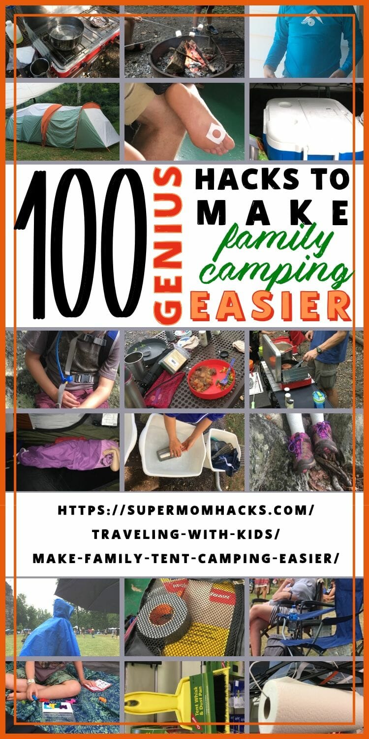 Whether you're new to camping or are experienced campers trying to add kids into the mix, these 100 must-have tips will make family tent camping easier.