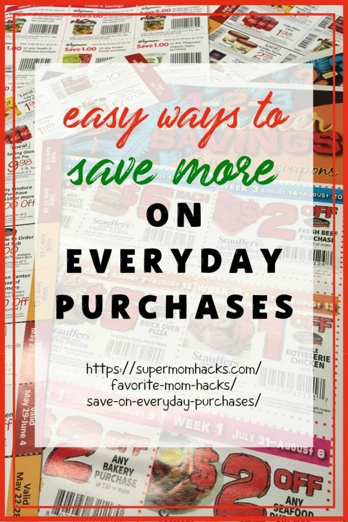 Who doesn't like to save a little money, especially on those things we have to buy anyway? These quick tips will help you save on everyday purchases.