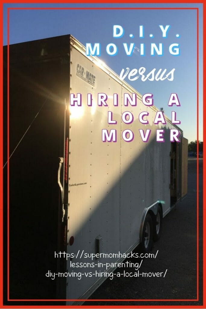 Have a big event (or a new house) just across town? Which is better, DIYing the move or hiring a local mover? This post will help you choose.